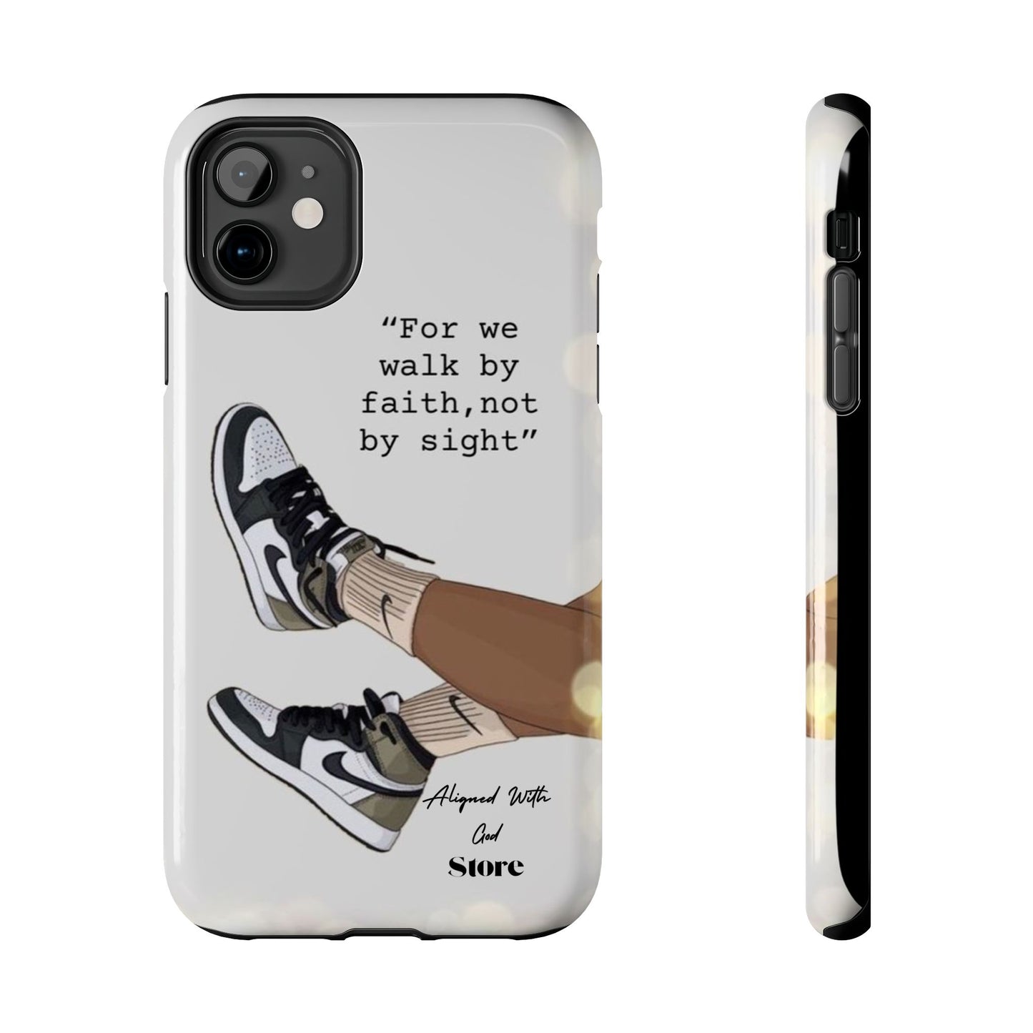Walk by Faith - Universal Phone Case