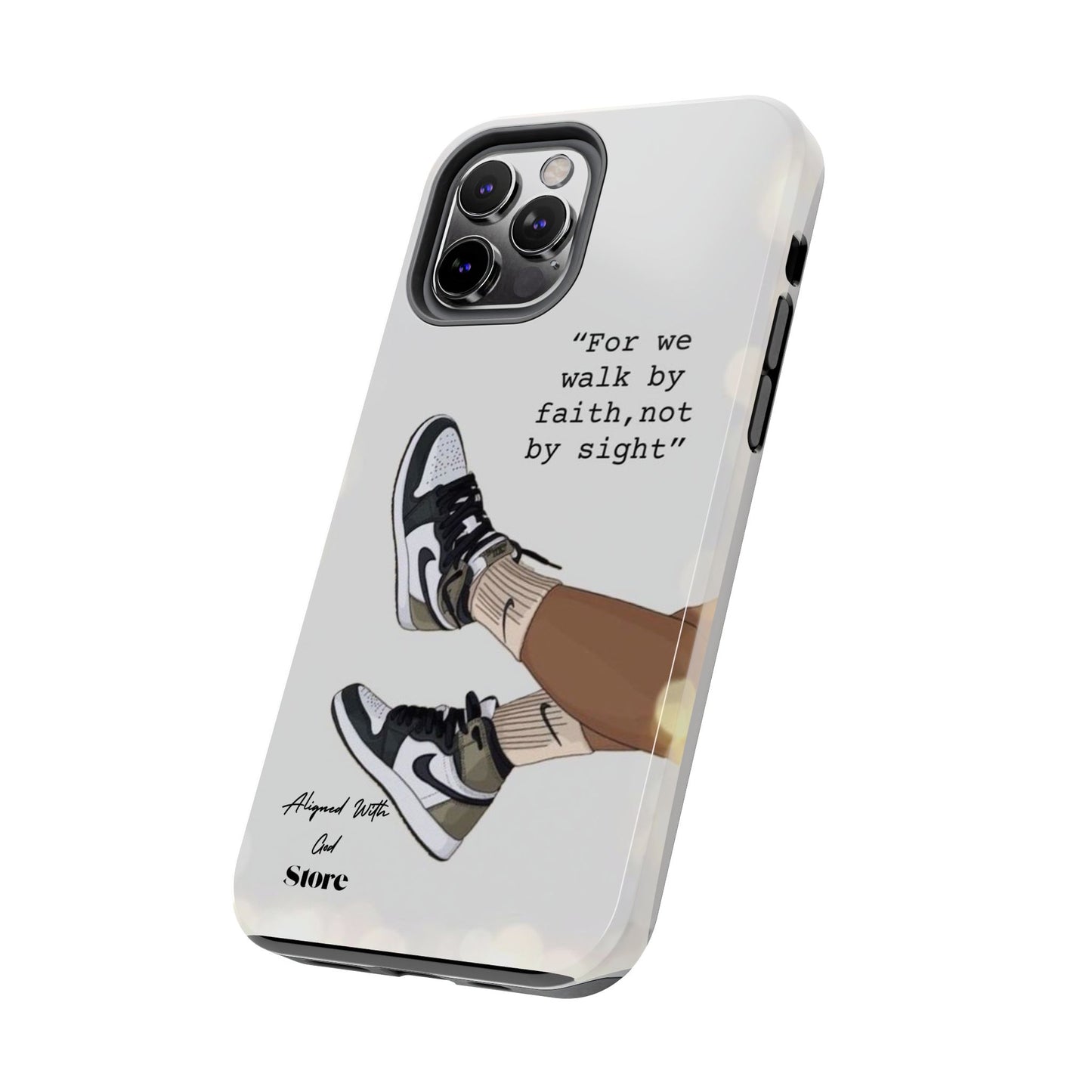 Walk by Faith - Universal Phone Case