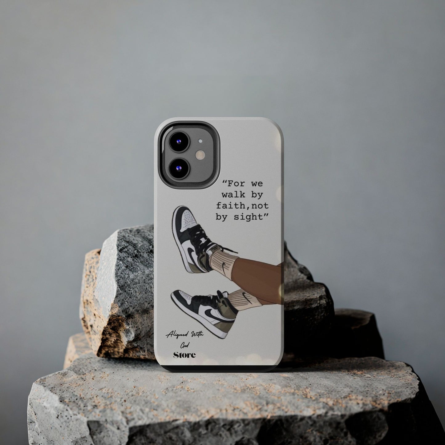 Walk by Faith - Universal Phone Case