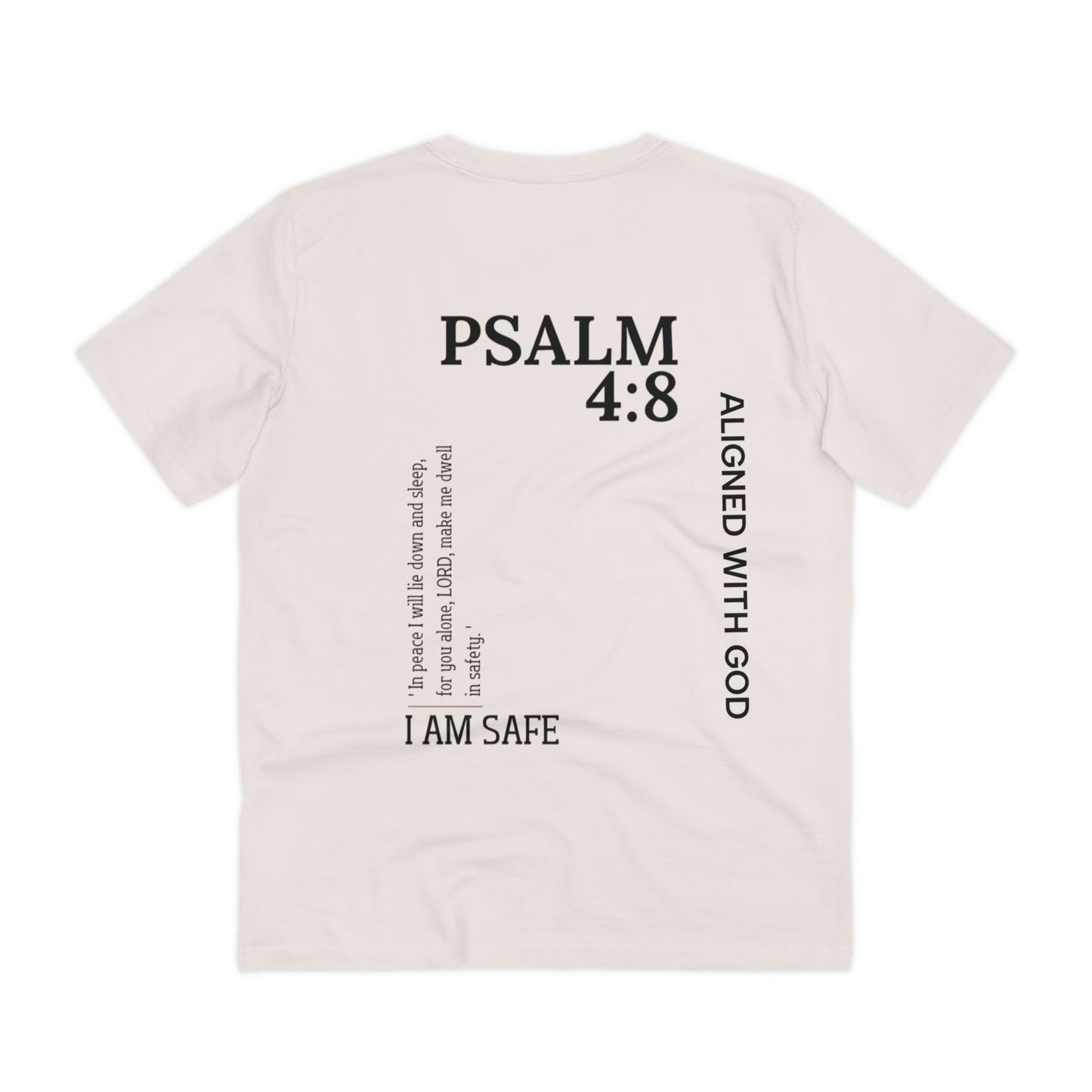 Psalm 4:8 - Men's T-Shirt
