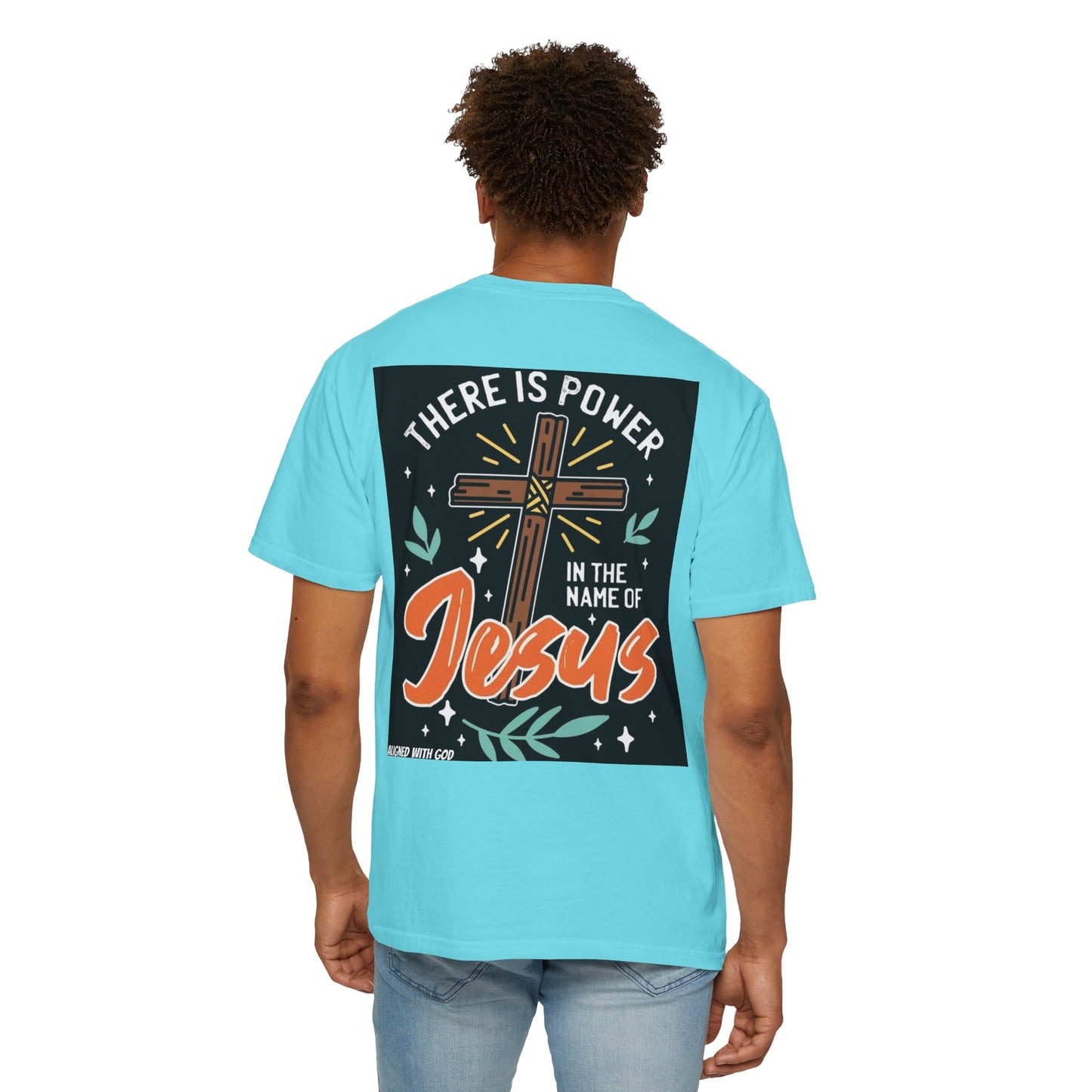 Power in the Name of Jesus - Men's Christian T-Shirt