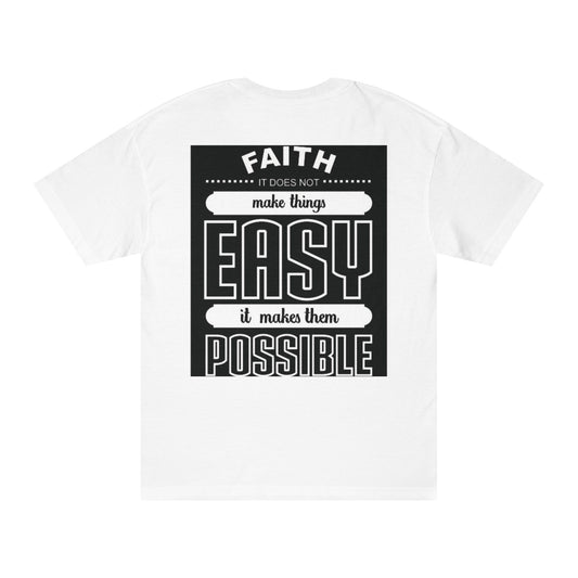 Faith Luke 1:37 Classic Tee - Style #1