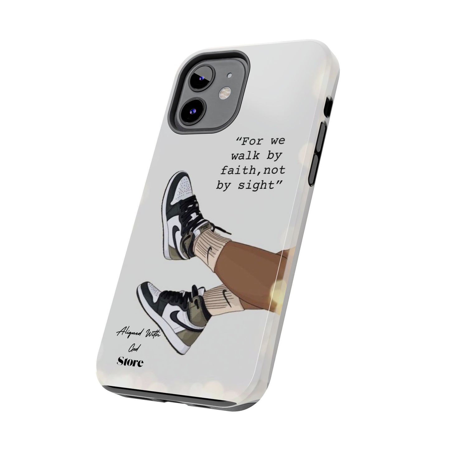 Walk by Faith - Universal Phone Case
