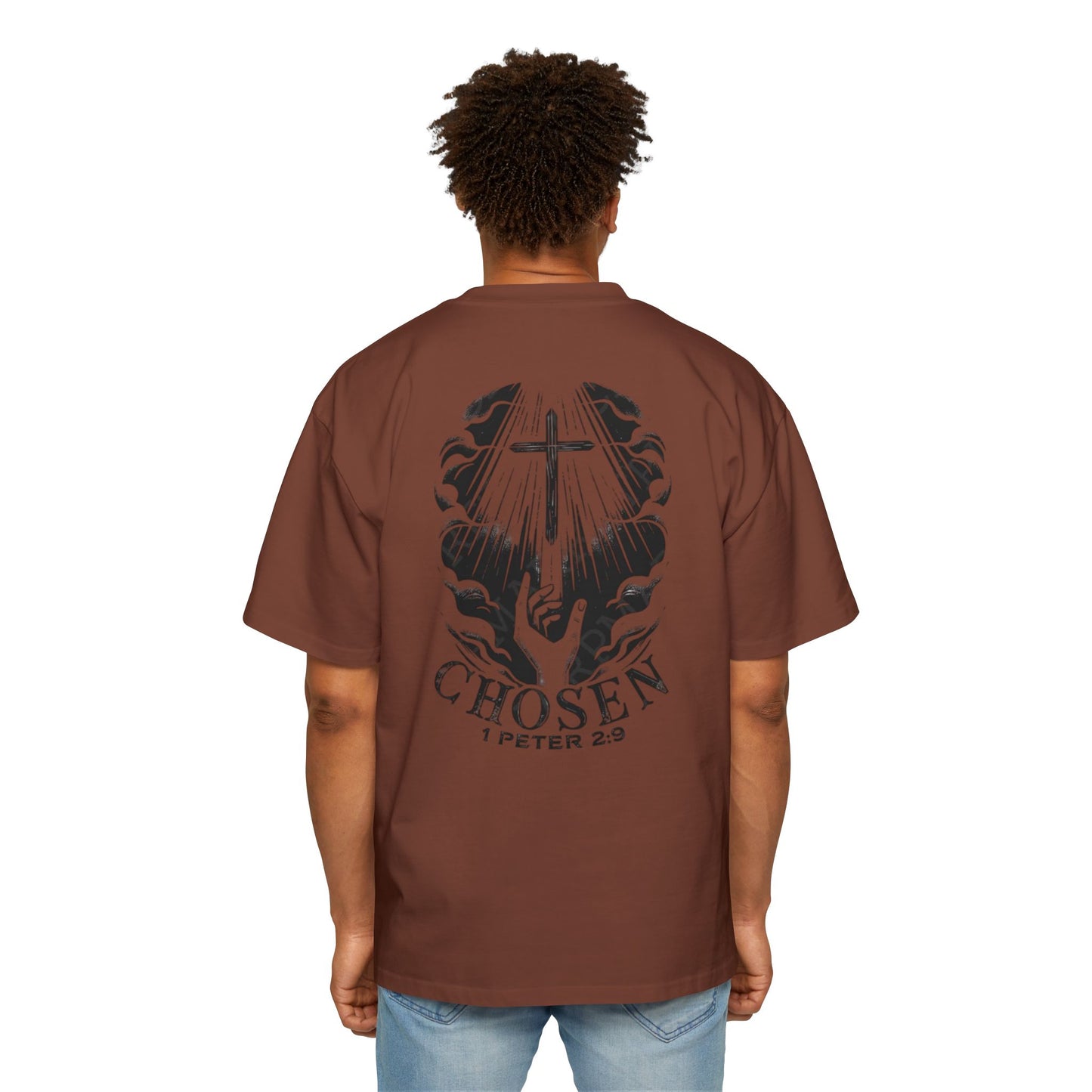 Chosen 1 Peter 2:9 - Oversized Tee