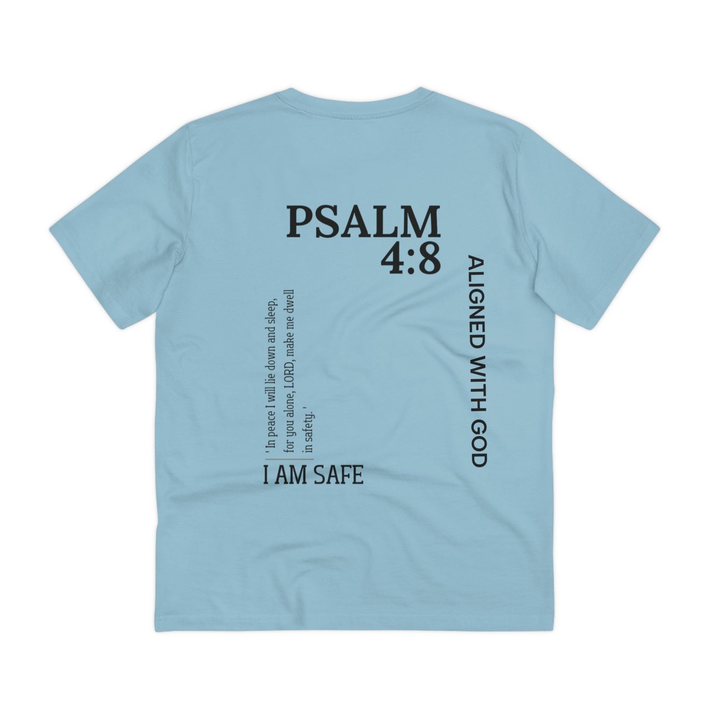 Psalm 4:8 - Men's T-Shirt
