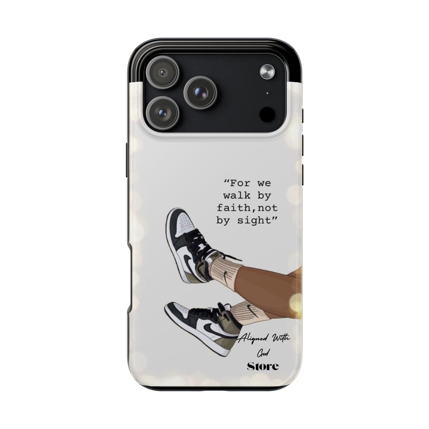 Walk by Faith - Universal Phone Case