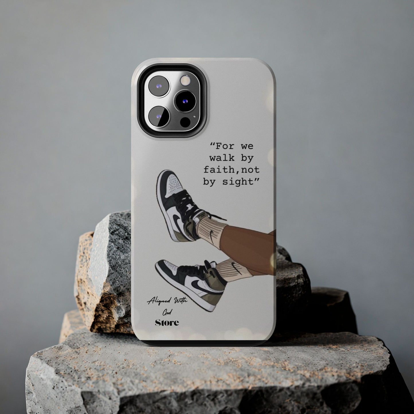 Walk by Faith - Universal Phone Case