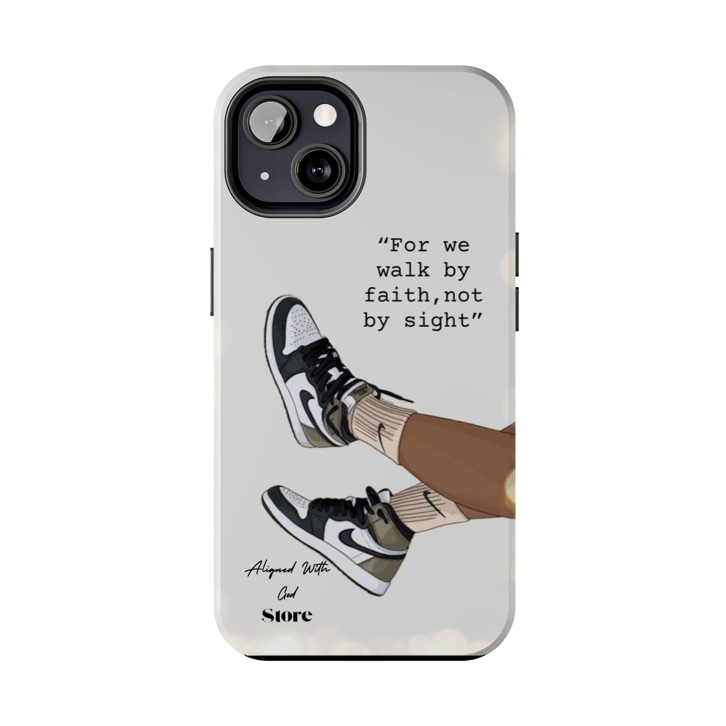 Walk by Faith - Universal Phone Case