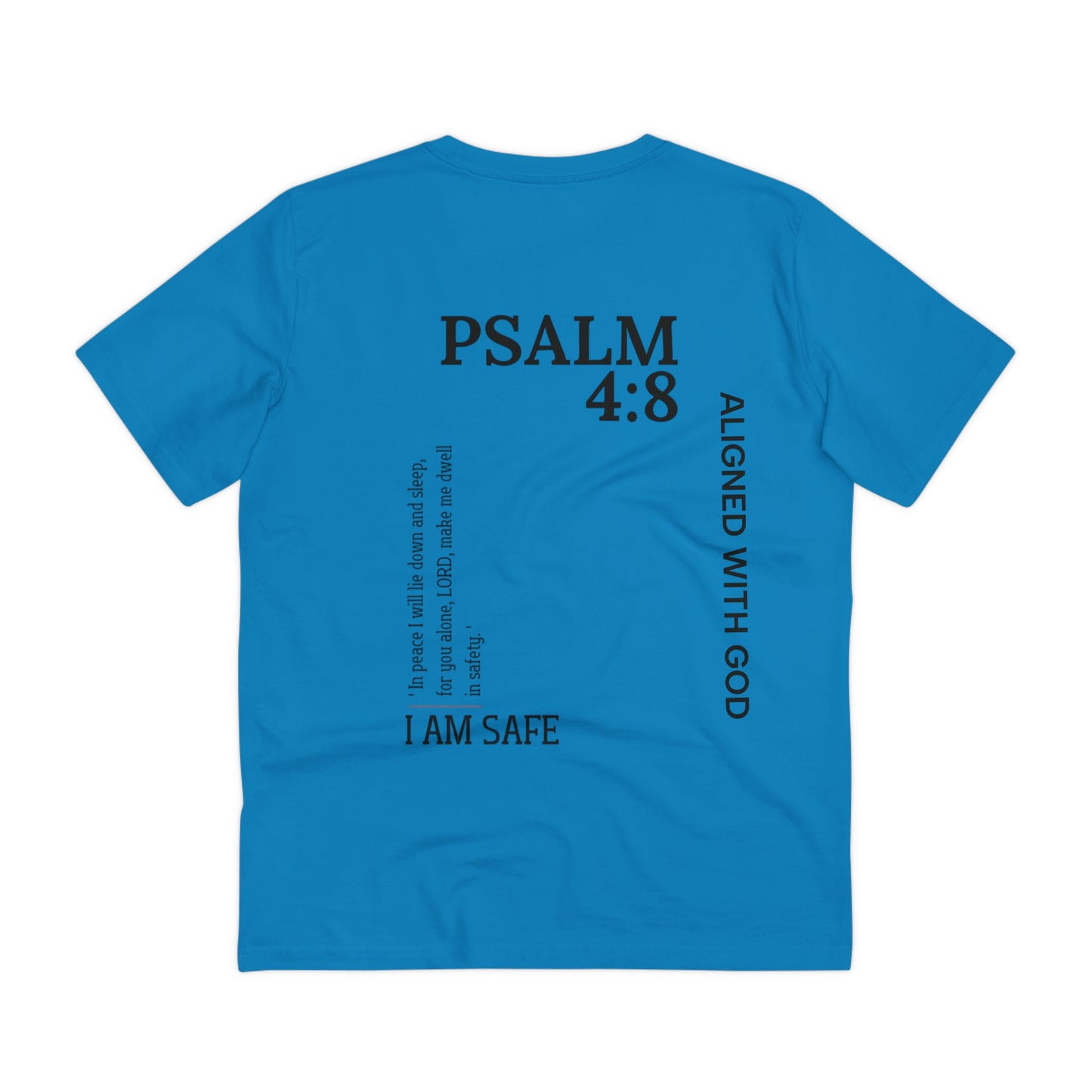 Psalm 4:8 - Men's T-Shirt