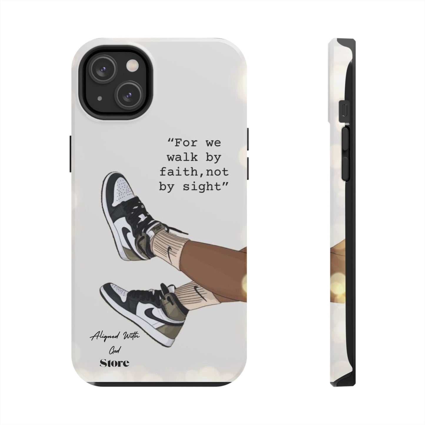 Walk by Faith - Universal Phone Case