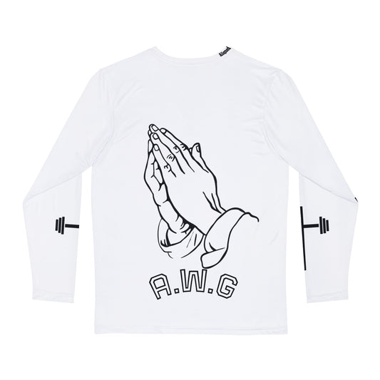I Can do All things Through Christ - Long Sleeve - White/Black
