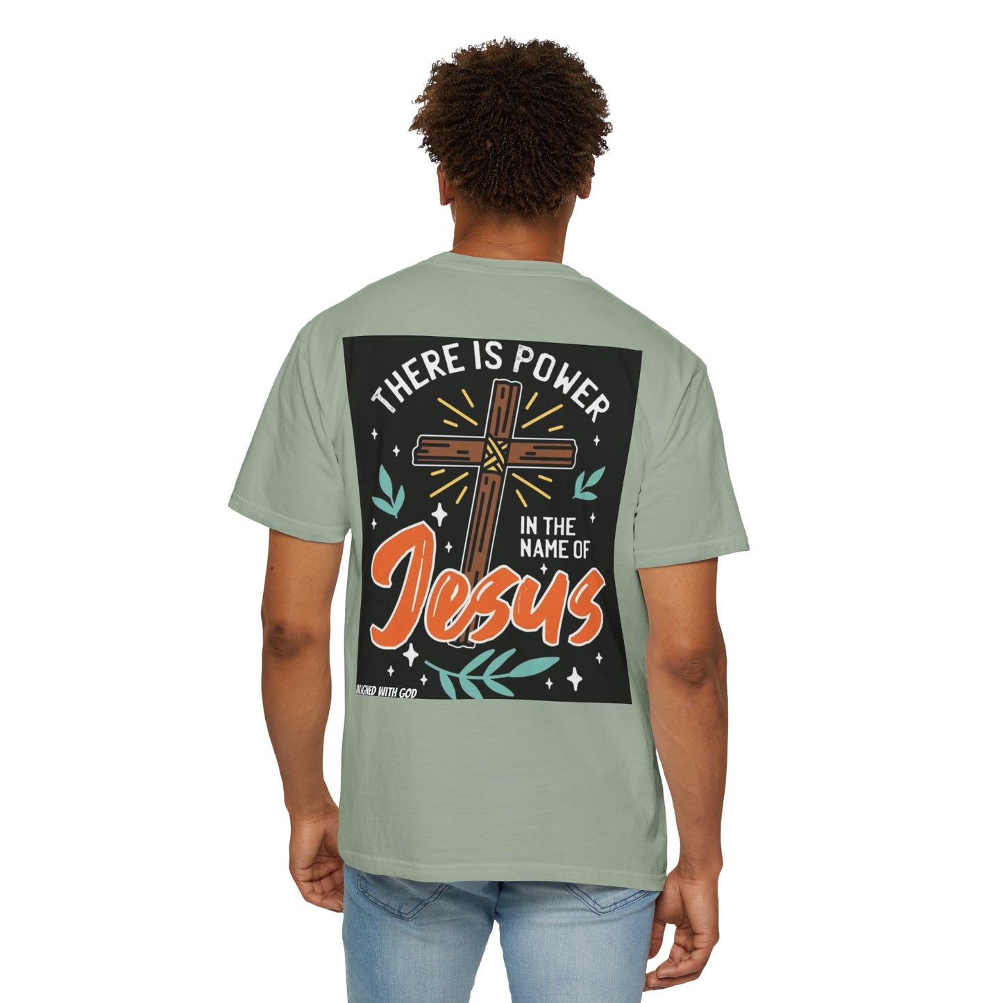 Power in the Name of Jesus - Men's Christian T-Shirt