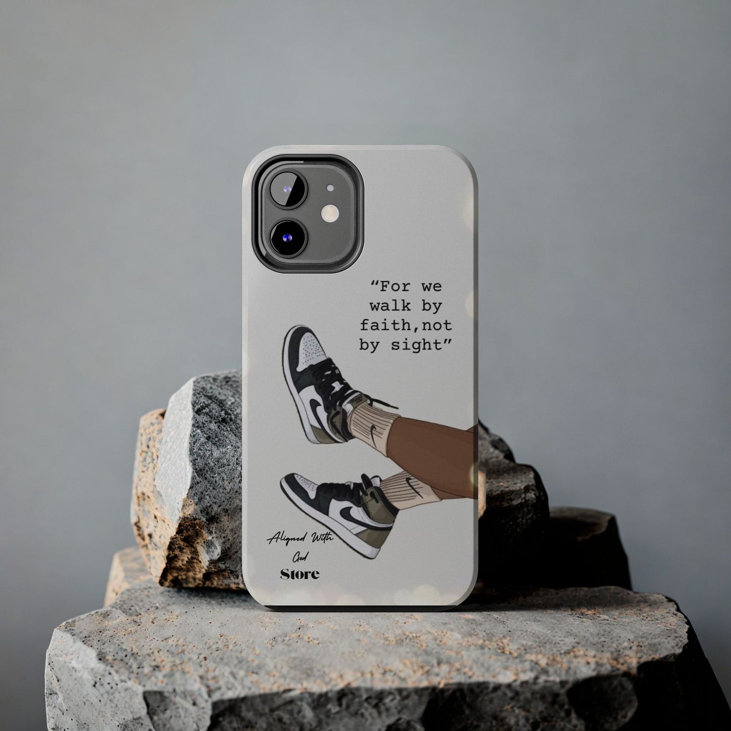Walk by Faith - Universal Phone Case