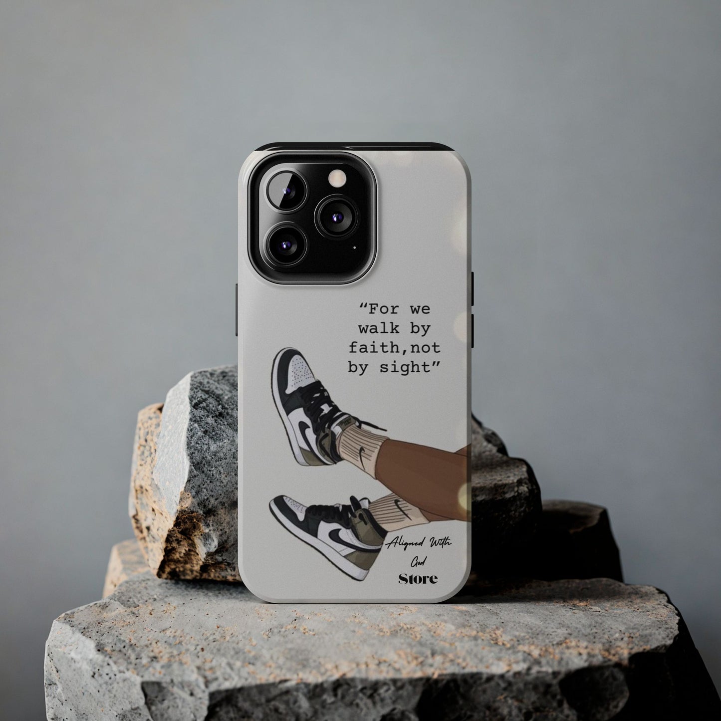 Walk by Faith - Universal Phone Case