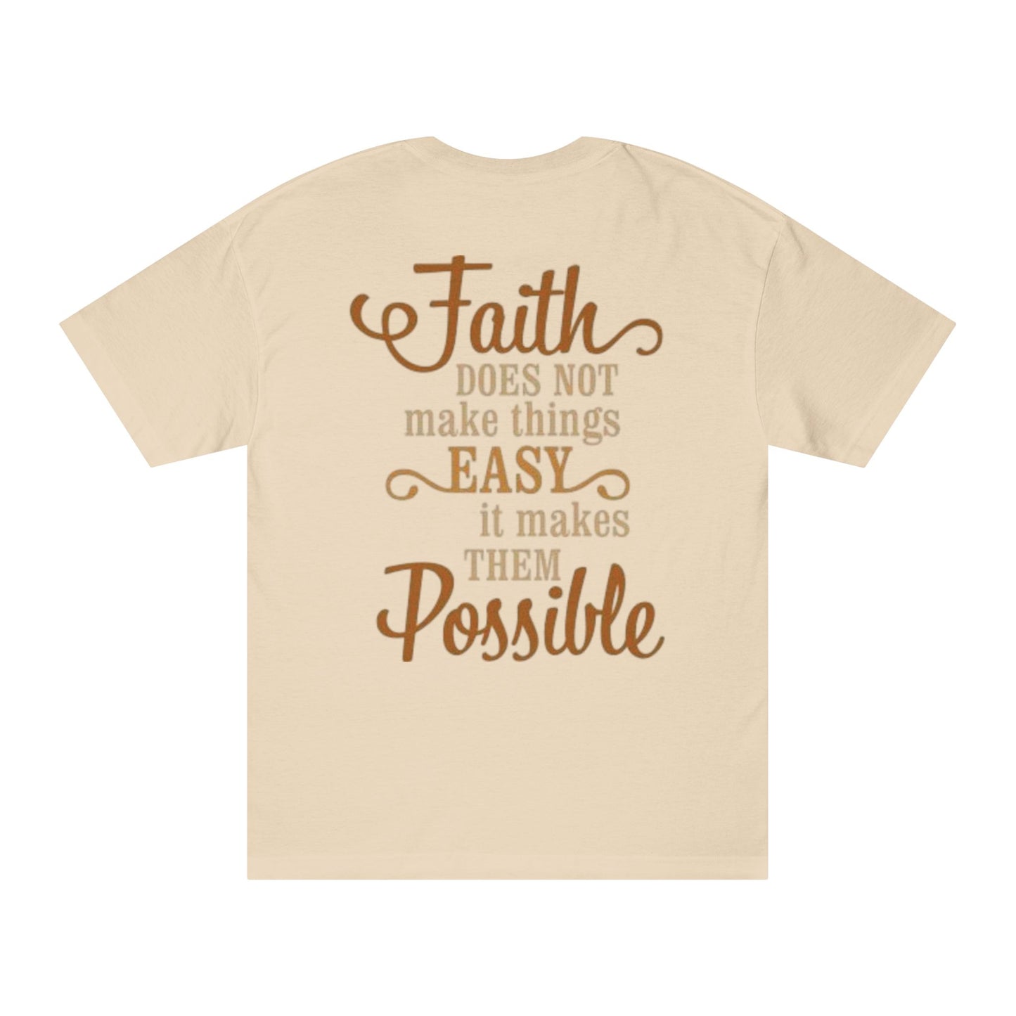 Faith Luke 1:37 Classic Tee - Style #3