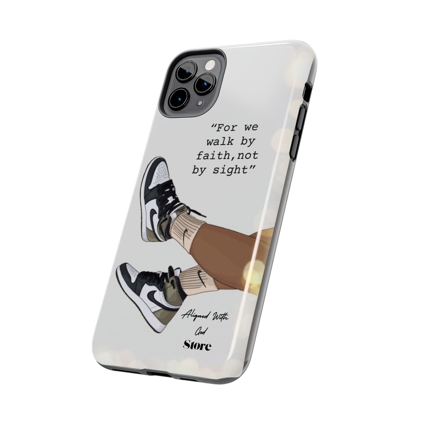 Walk by Faith - Universal Phone Case