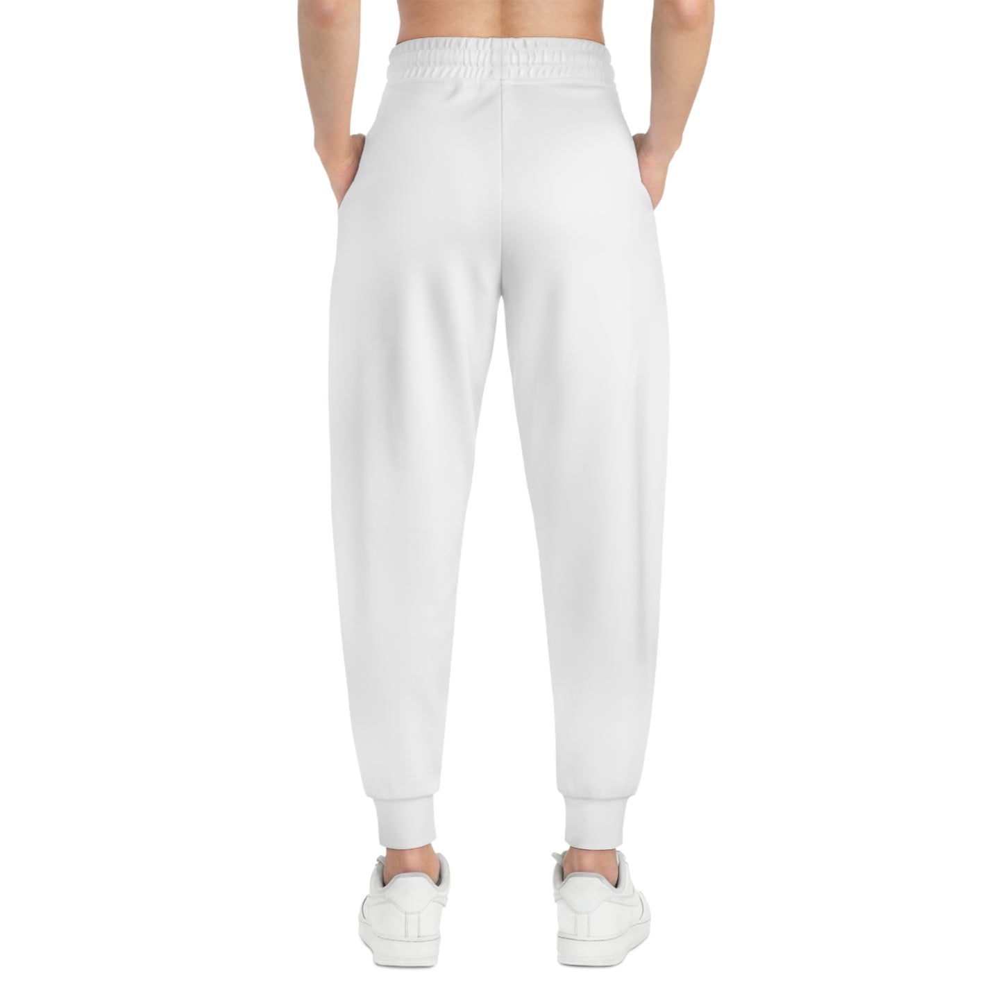 Athletic Joggers - White/Black