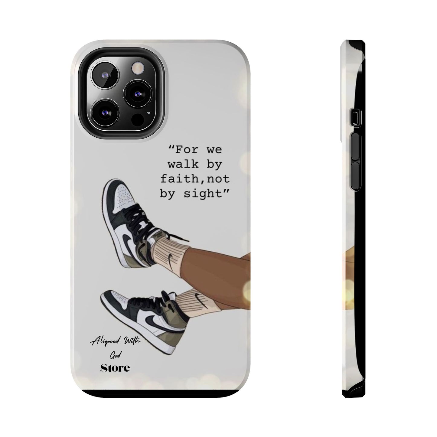 Walk by Faith - Universal Phone Case
