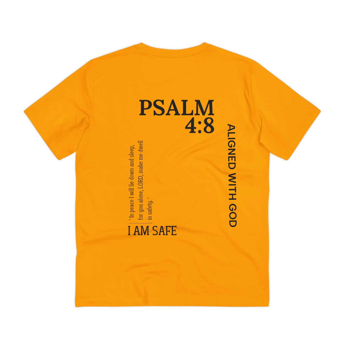 Psalm 4:8 - Men's T-Shirt