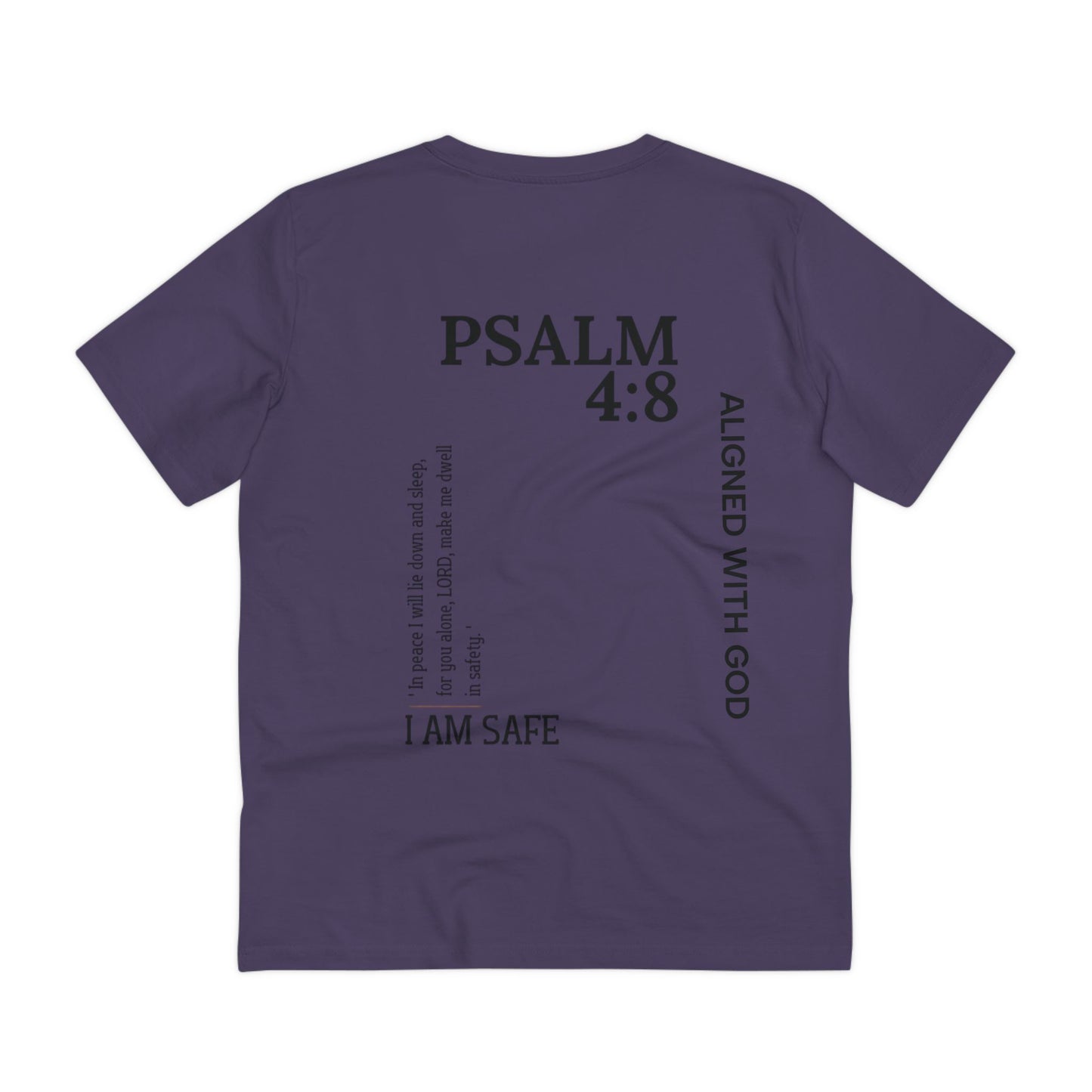 Psalm 4:8 - Men's T-Shirt