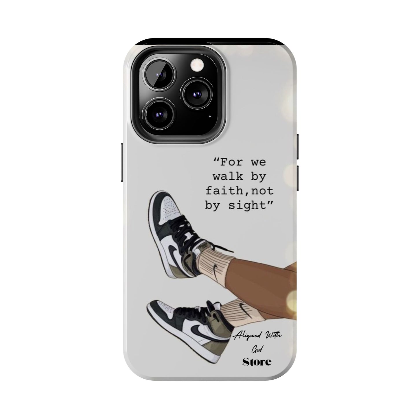Walk by Faith - Universal Phone Case