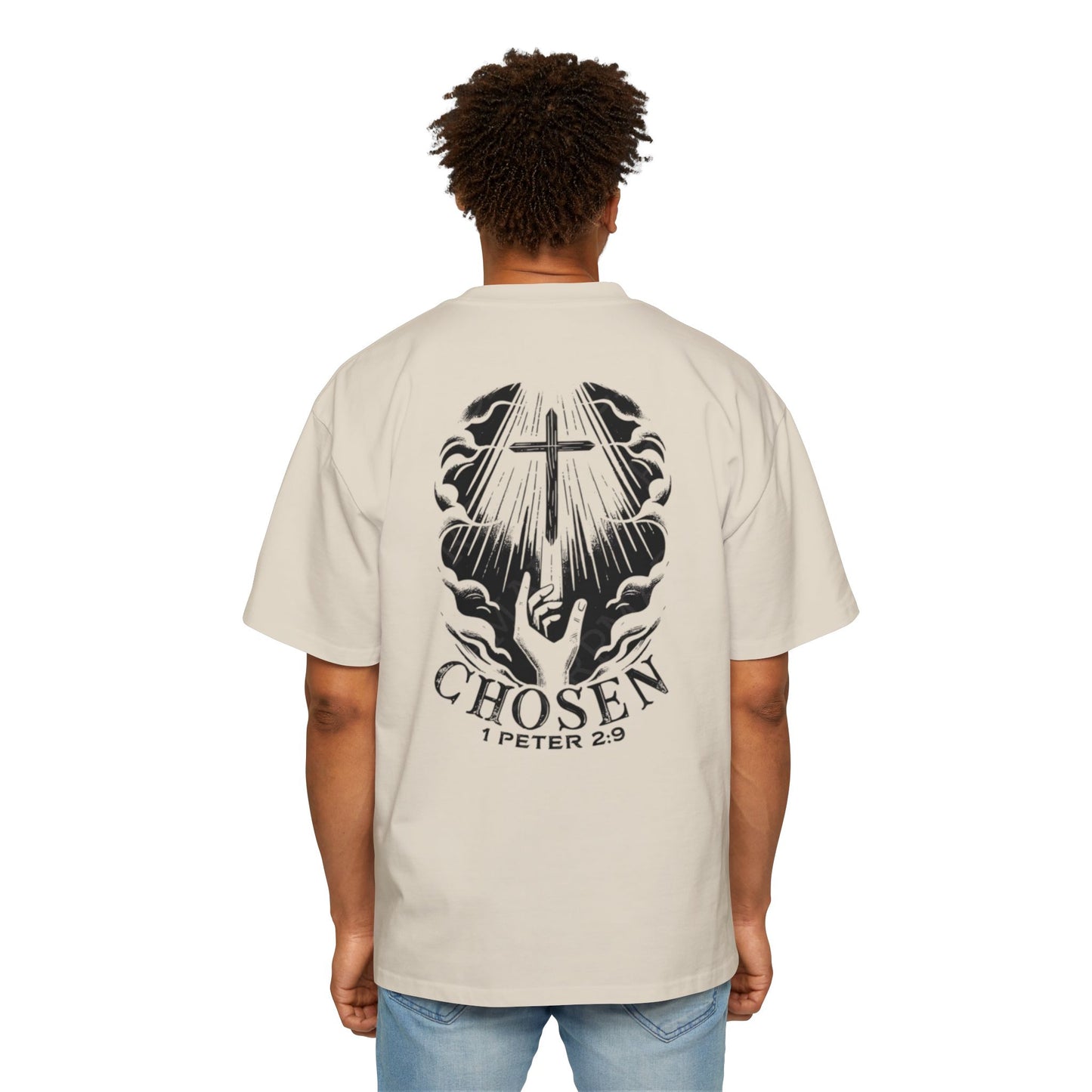 Chosen 1 Peter 2:9 - Oversized Tee