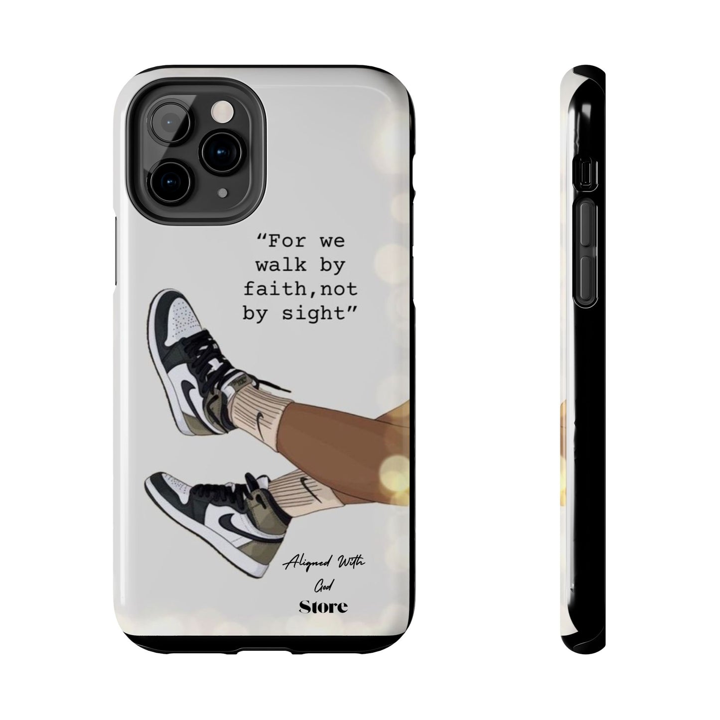 Walk by Faith - Universal Phone Case