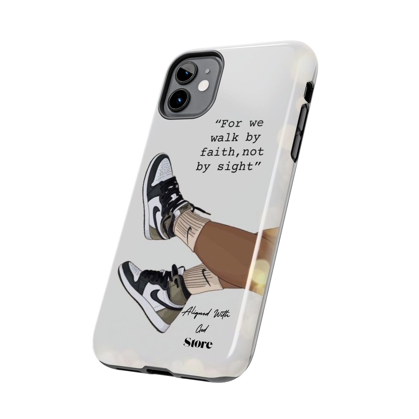 Walk by Faith - Universal Phone Case