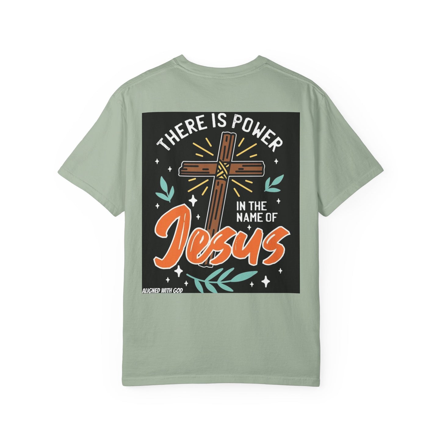 Power in the Name of Jesus - Men's Christian T-Shirt