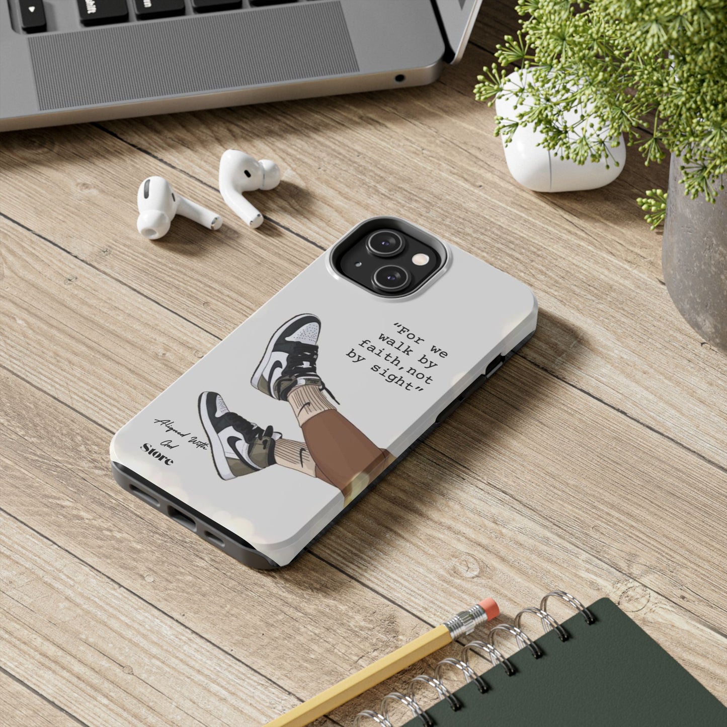 Walk by Faith - Universal Phone Case