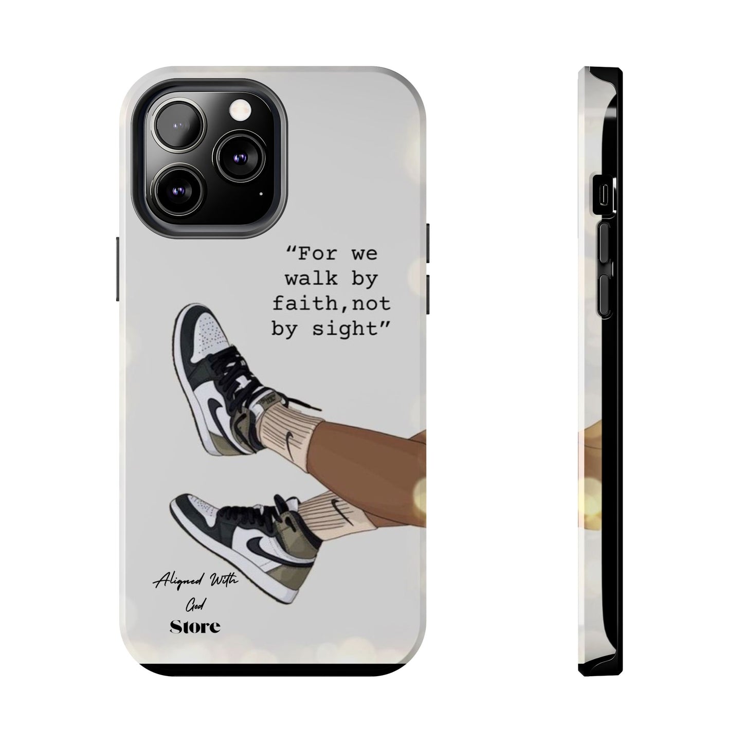 Walk by Faith - Universal Phone Case