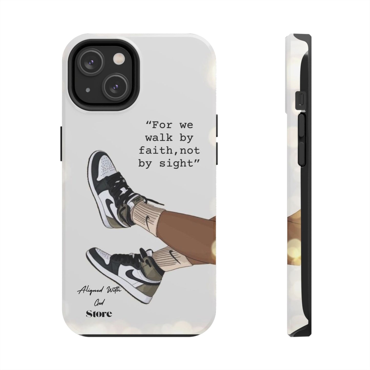 Walk by Faith - Universal Phone Case
