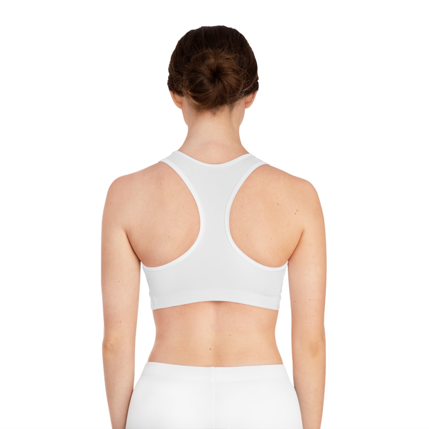 Layering Sports Bra - White/Black
