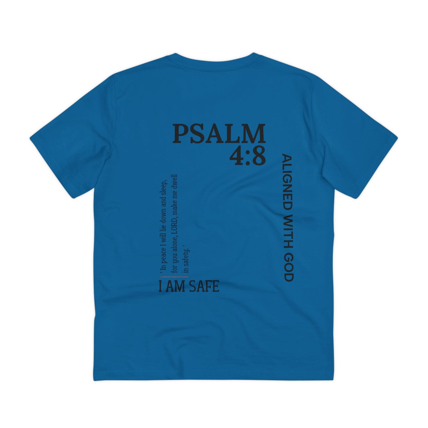 Psalm 4:8 - Men's T-Shirt