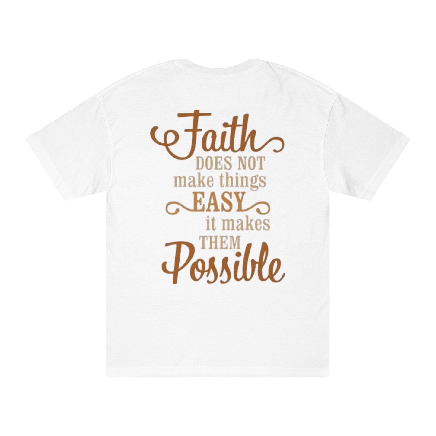 Faith Luke 1:37 Classic Tee - Style #3