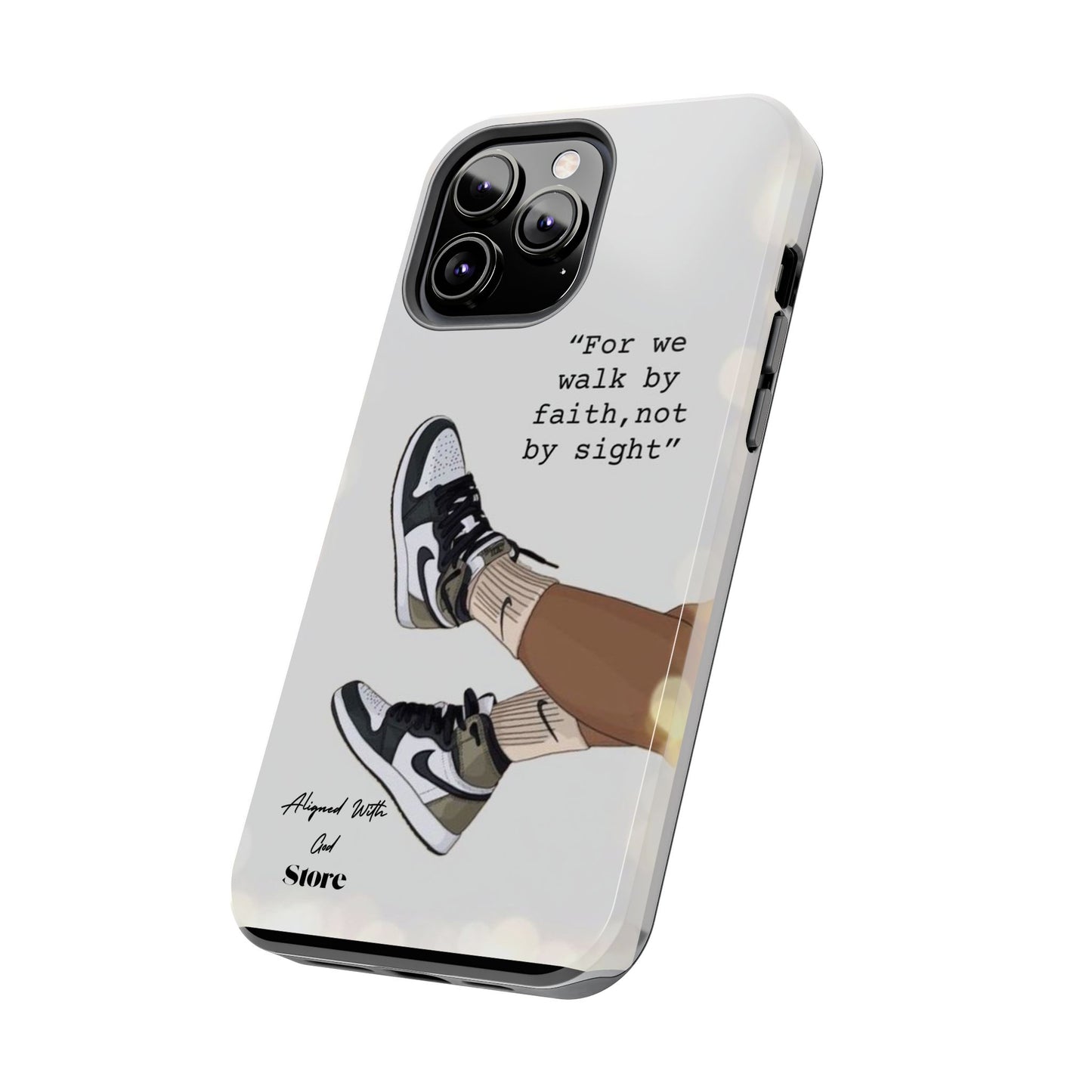 Walk by Faith - Universal Phone Case