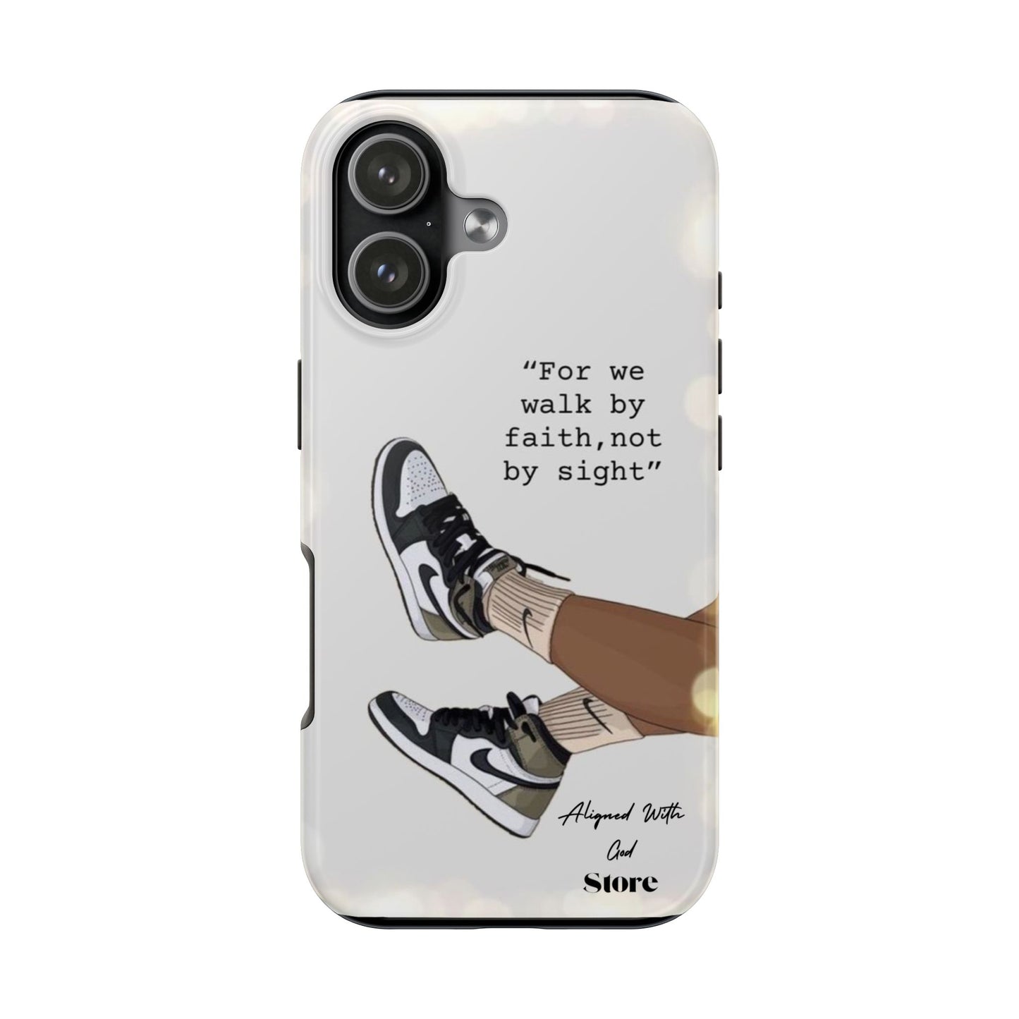 Walk by Faith - Universal Phone Case