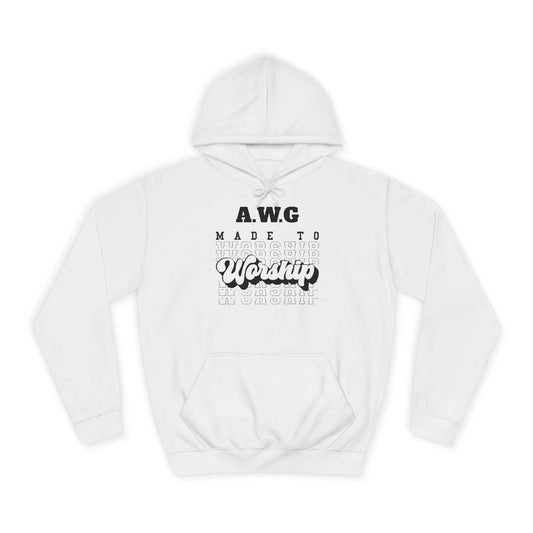 Made to Worship Unisex Hoodie - Religious Christian College Sweatshirt