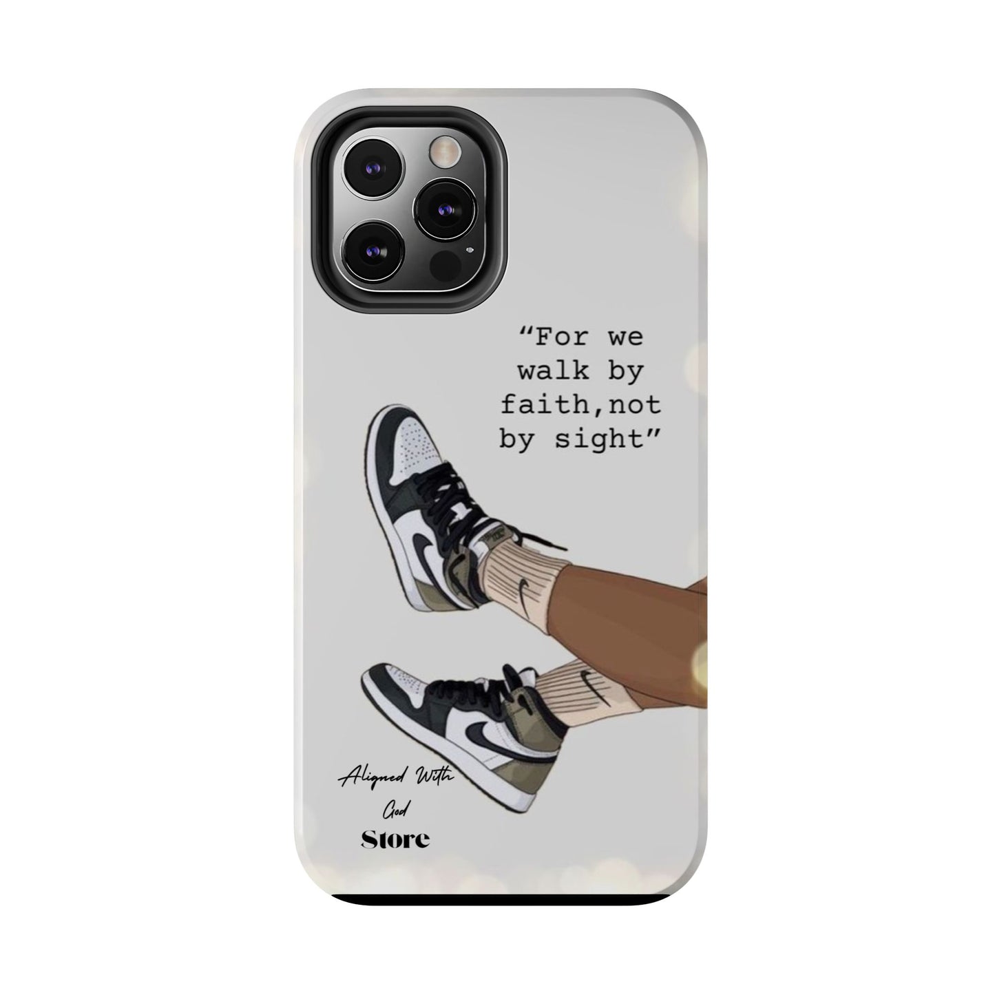 Walk by Faith - Universal Phone Case