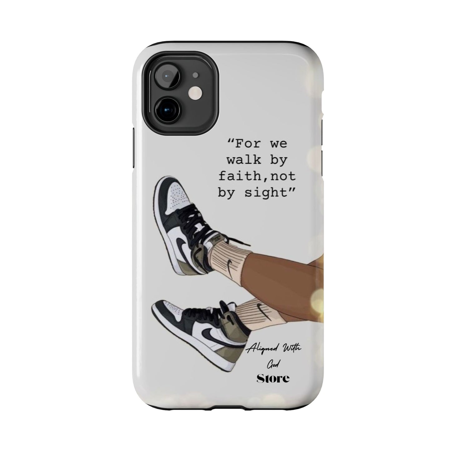 Walk by Faith - Universal Phone Case