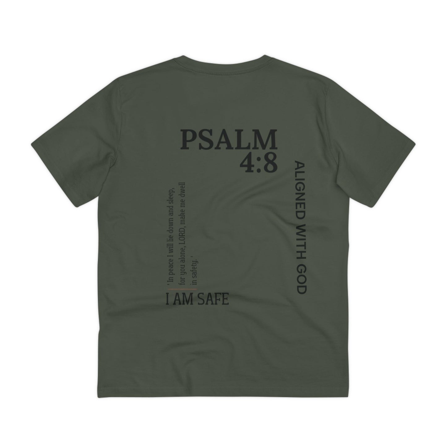 Psalm 4:8 - Men's T-Shirt