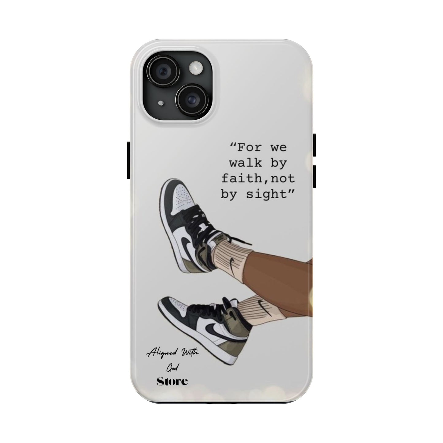 Walk by Faith - Universal Phone Case
