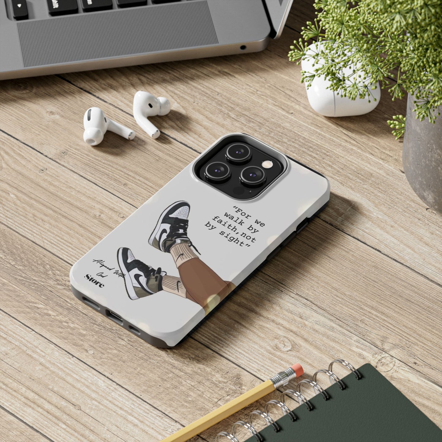 Walk by Faith - Universal Phone Case