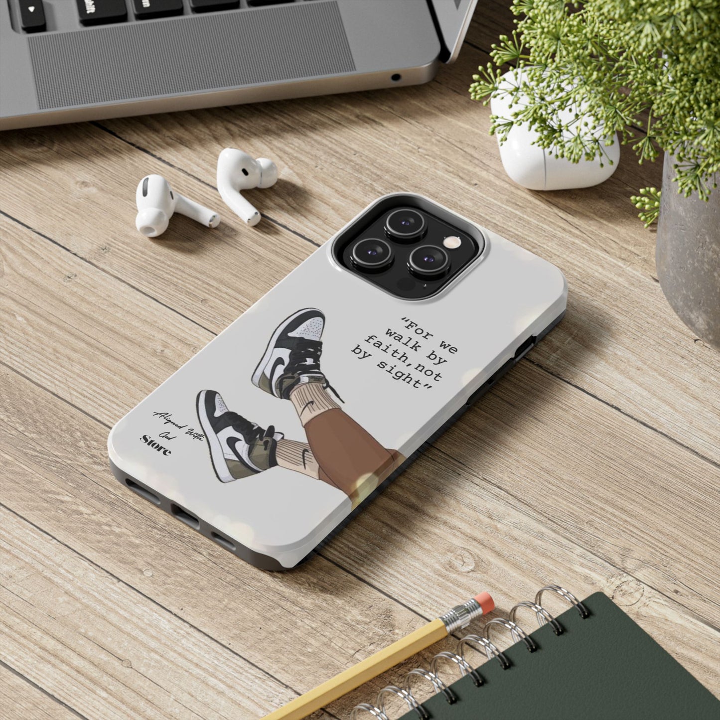 Walk by Faith - Universal Phone Case