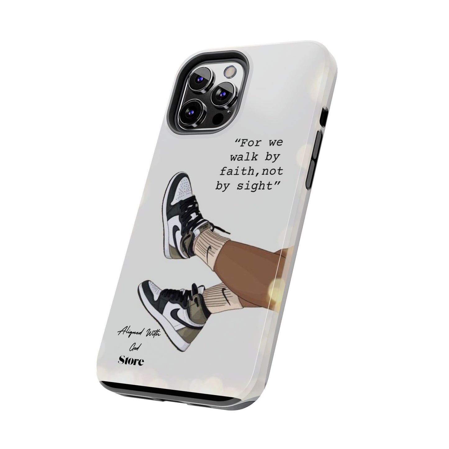 Walk by Faith - Universal Phone Case