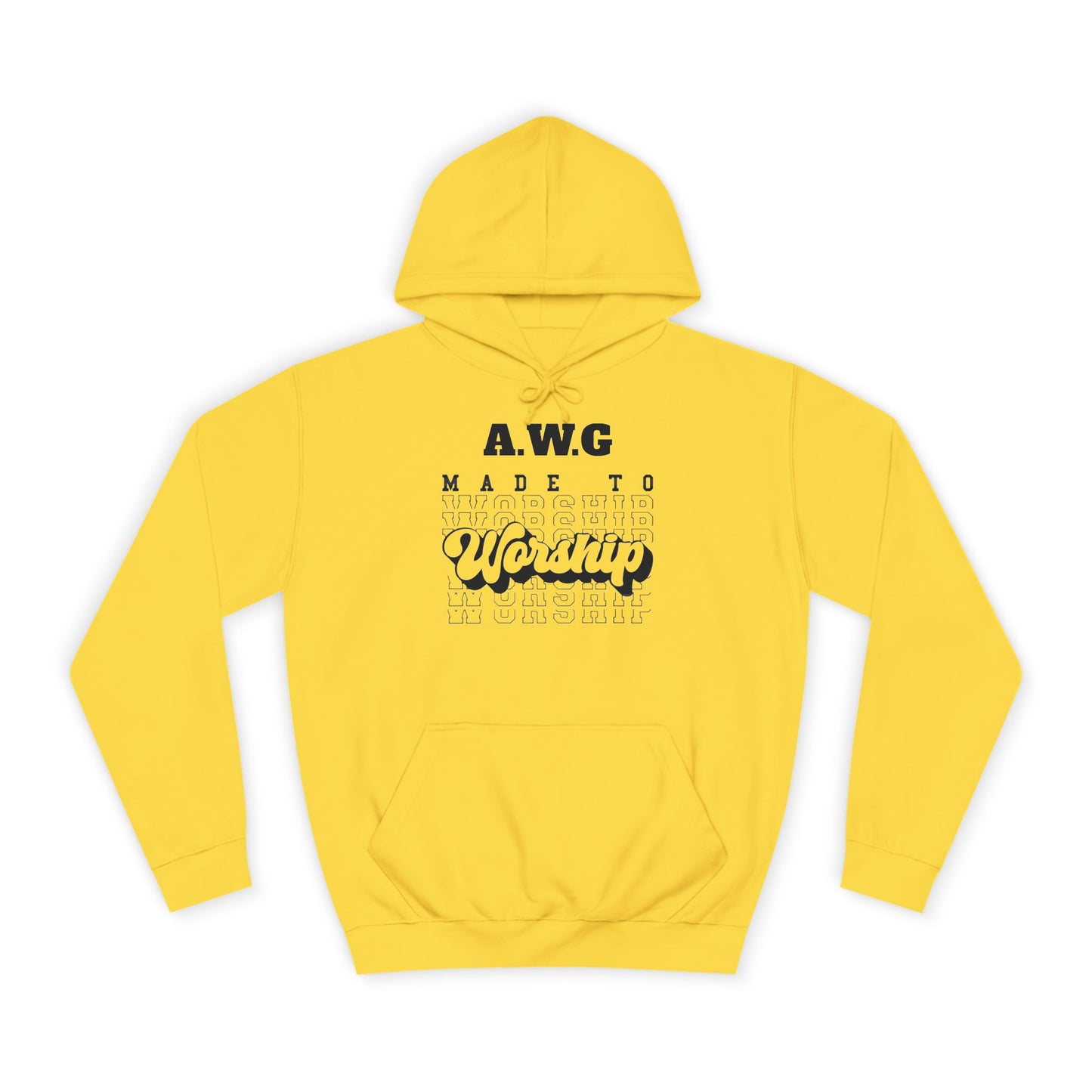 Made to Worship Unisex Hoodie - Religious Christian College Sweatshirt