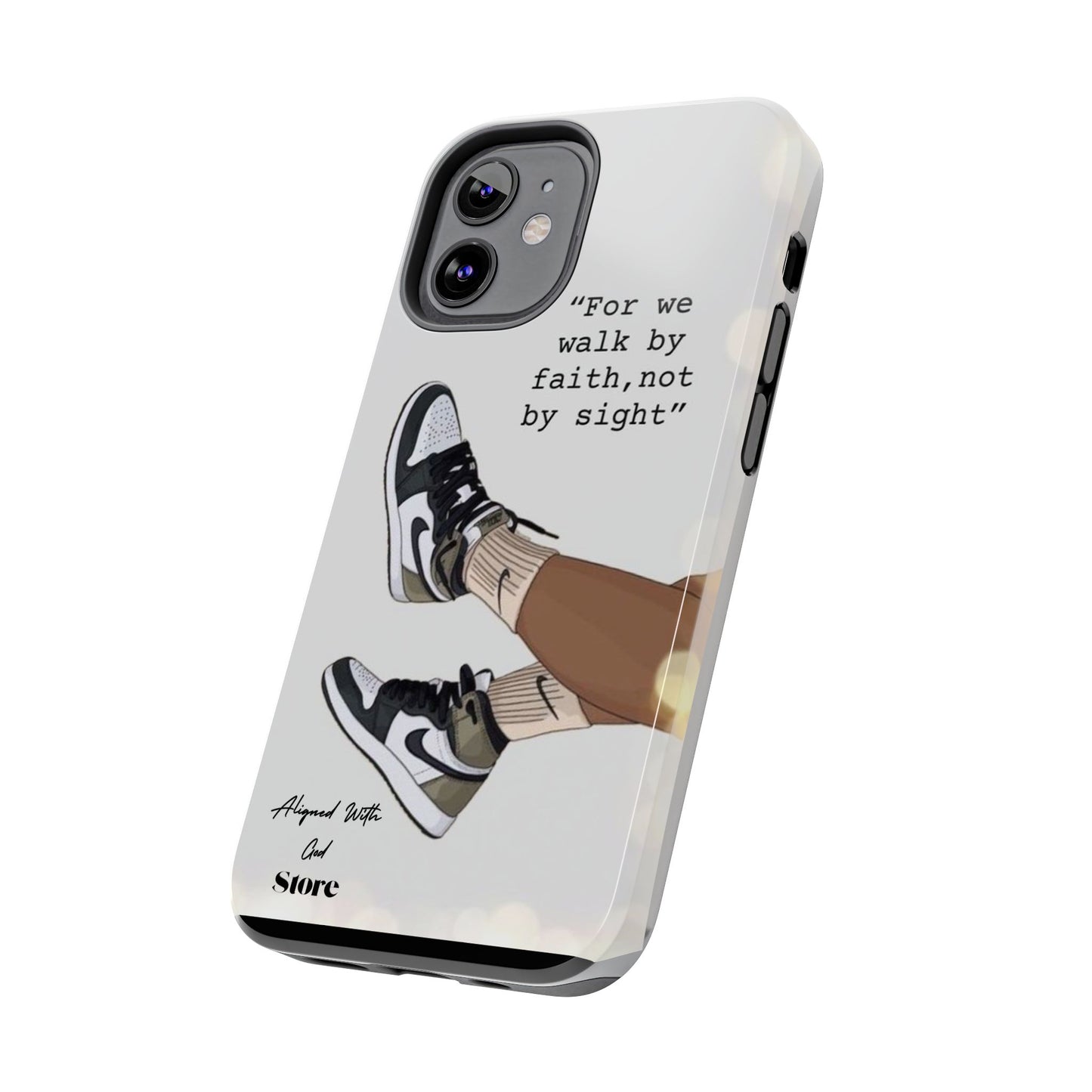 Walk by Faith - Universal Phone Case