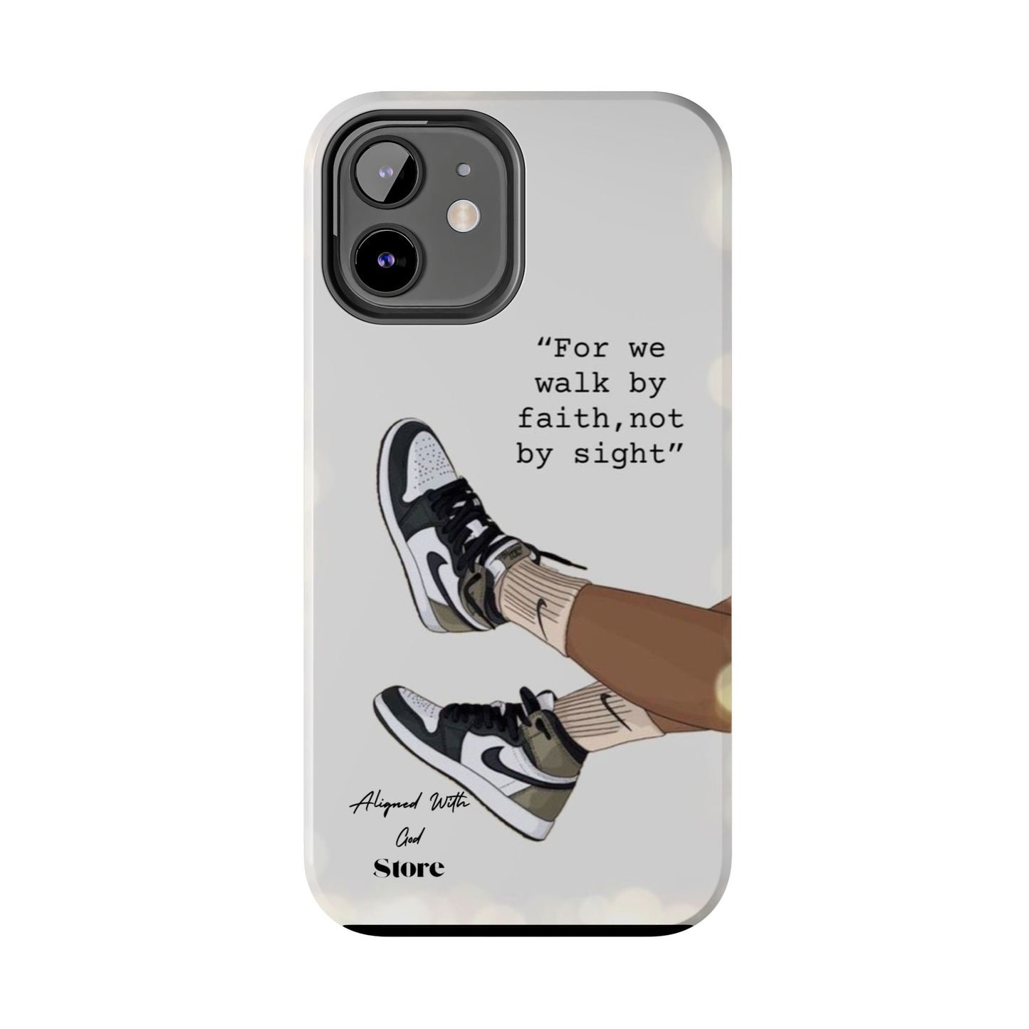 Walk by Faith - Universal Phone Case
