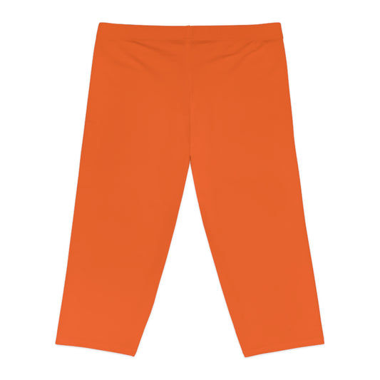 Capri Leggings - Orange