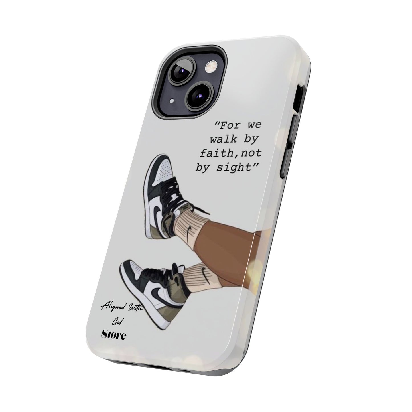 Walk by Faith - Universal Phone Case